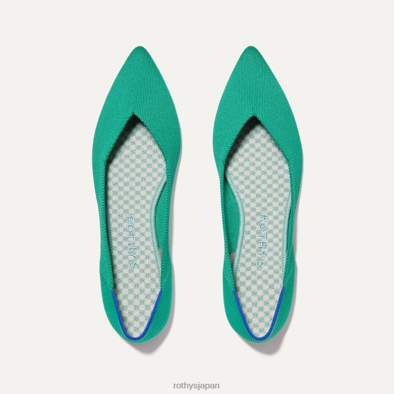 Rothy's ポイント 女性 シャムロック 2XLLJ11 靴