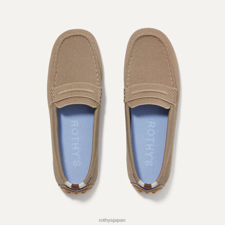 Rothy's ドライバ 女性 ラテ 2XLLJ115 靴