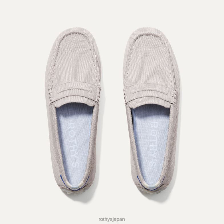 Rothy's ドライバ 女性 灰色の石英 2XLLJ124 靴