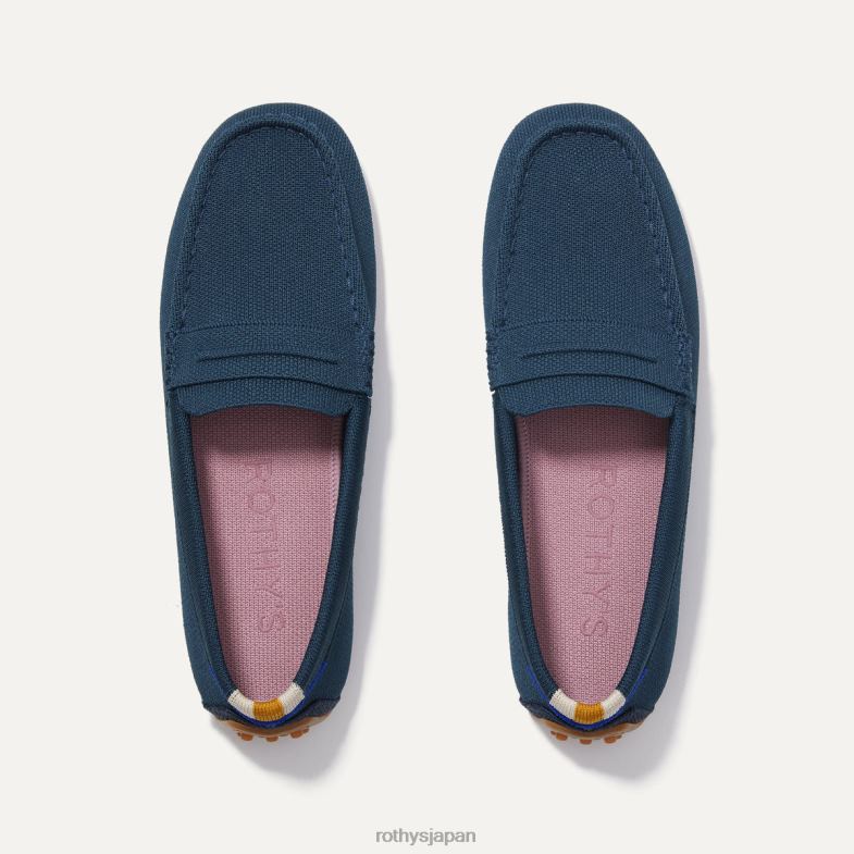 Rothy's ドライバ 女性 海軍 2XLLJ126 靴