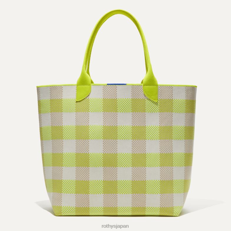 Rothy's 軽量トート 女性 シトラスギンガムチェック 2XLLJ173 バッグ