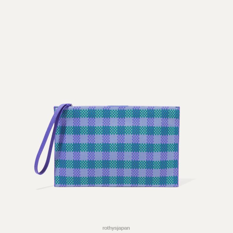 Rothy's リストレット 女性 ブルーベリーギンガムチェック 2XLLJ228 バッグ