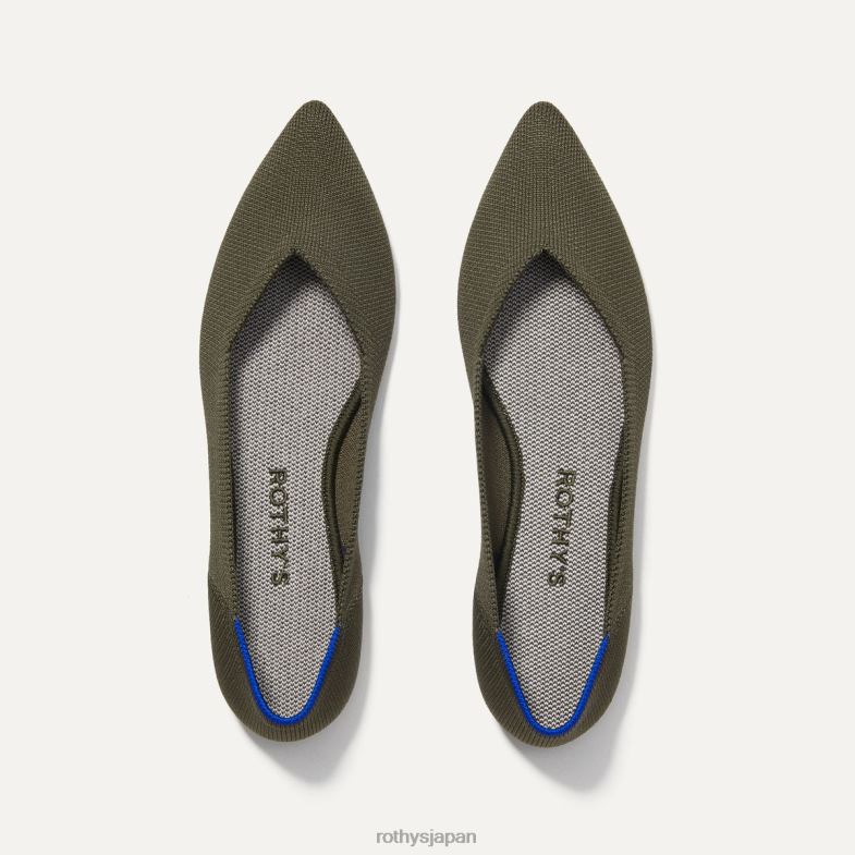 Rothy's ポイント 女性 ヒノキ 2XLLJ24 靴