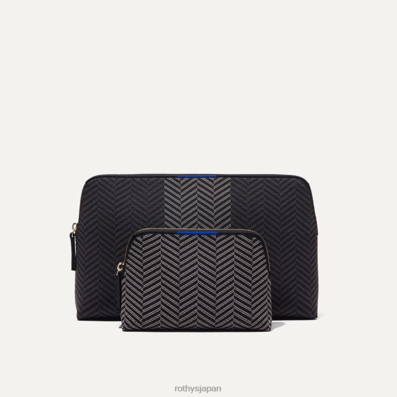 Rothy's バニティセット 女性 シャドウブラック 2XLLJ258 バッグ