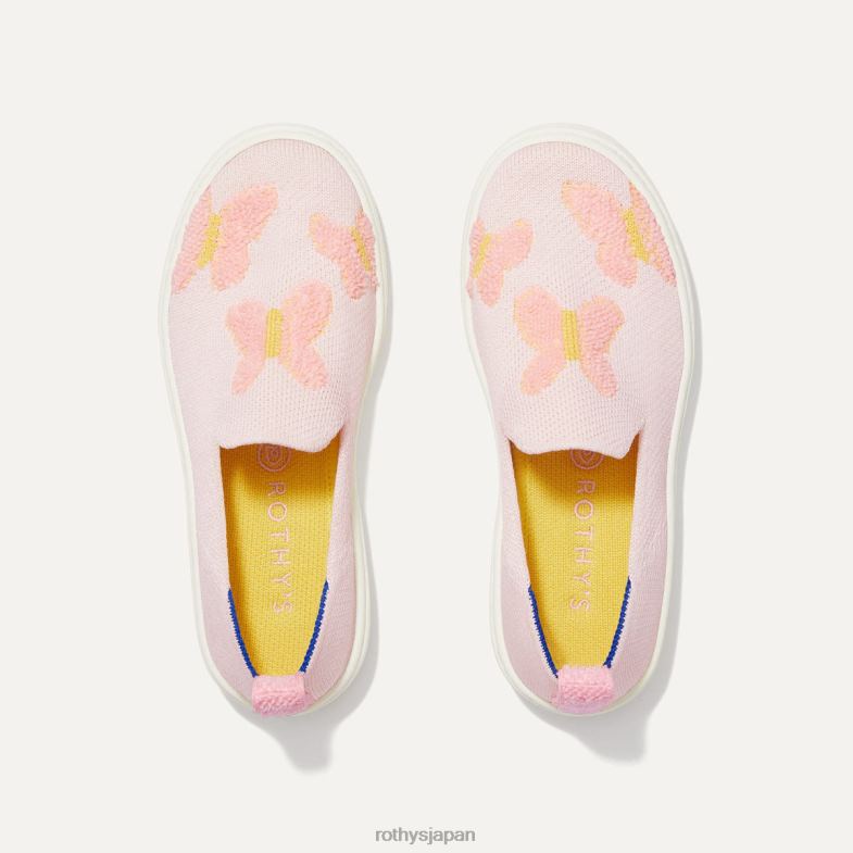 Rothy's スニーカー 子供 フラッターピンク 2XLLJ323 靴