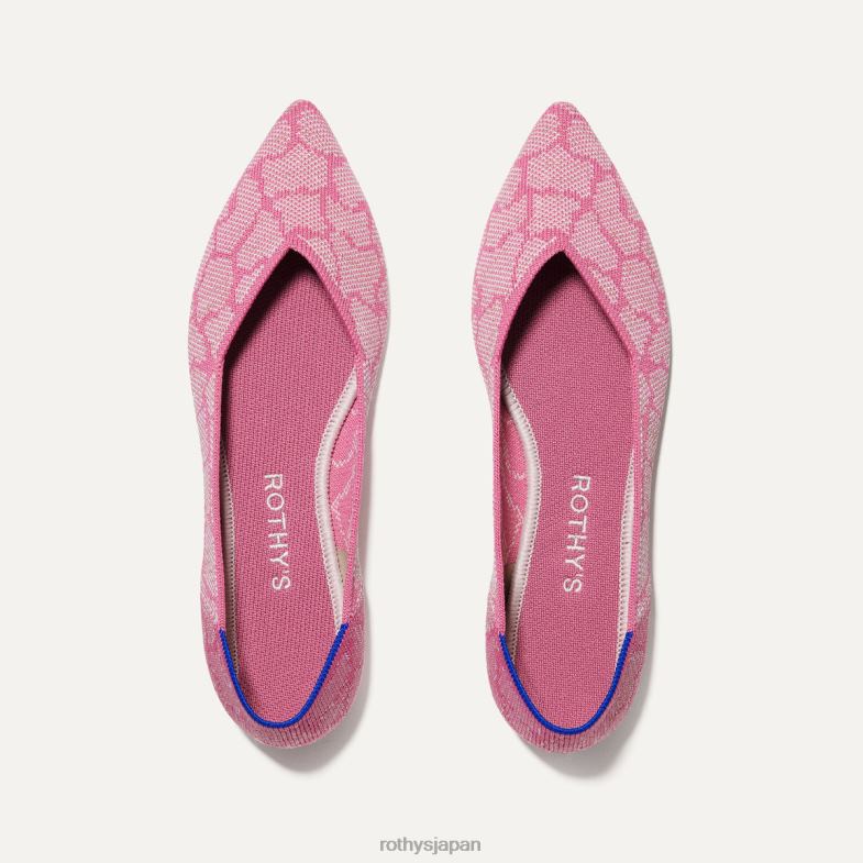 Rothy's ポイント 女性 バラ石英 2XLLJ7 靴